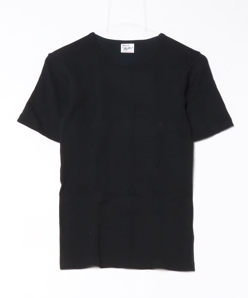 MILLER(ミラー)の「Miller/ミラー H/S Crew Tee クルーネック ハーフスリーブT(Tシャツ/カットソー・レディース・ピンク/その他1/ネイビー/チャコールグレー/アイボリー/ブラック・F)」の1枚目の写真