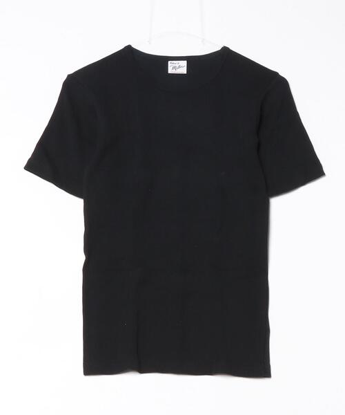 MILLER(ミラー)の「Miller/ミラー H/S Crew Tee クルーネック ハーフスリーブT(Tシャツ/カットソー・レディース・ピンク/その他1/ネイビー/チャコールグレー/アイボリー/ブラック・F)」の10枚目の写真