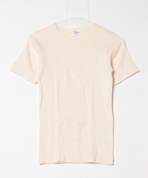 MILLER(ミラー)の「Miller/ミラー H/S Crew Tee クルーネック ハーフスリーブT(Tシャツ/カットソー・レディース・ピンク/その他1/ネイビー/チャコールグレー/アイボリー/ブラック・F)」の13枚目の写真