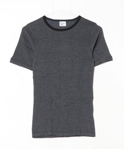 MILLER(ミラー)の「Miller/ミラー H/S Crew Tee クルーネック ハーフスリーブT(Tシャツ/カットソー・レディース・ピンク/その他1/ネイビー/チャコールグレー/アイボリー/ブラック・F)」の9枚目の写真