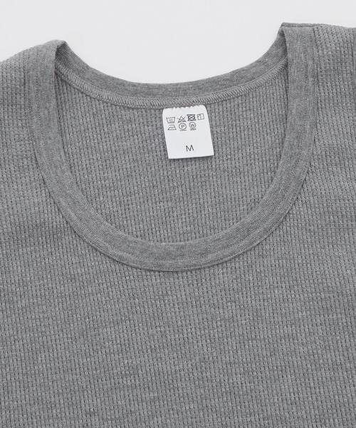 SIDEWAY STANCE(サイドウェイスタンス)の「【SIDEWAY STANCE】ワッフル タンクトップ(タンクトップ・メンズ・ホワイト/ブラック/杢グレー・SMALL/MEDIUM/LARGE/X-LARGE)」の15枚目の写真