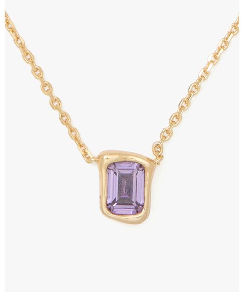 セール】モルテン グラス ペンダント（ネックレス）｜kate spade