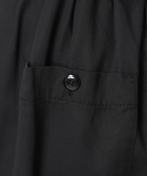 B.C STOCK（ベーセーストック）の「《追加2》手洗い可 / セルロースワイドパンツ（スラックス・レディース・ブラック/ベージュ系その他/カーキ/ブルー系その他・FREE）」の8枚目の写真