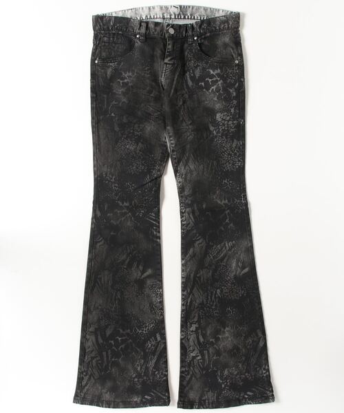 TORNADO MART（トルネードマート）の「ｱﾆﾏﾙｲﾝｸｼﾞｪｯﾄﾍﾞﾙﾎﾞﾄﾑ（デニムパンツ・メンズ・ブラック/グレー・S/LL/L/M）」の12枚目の写真