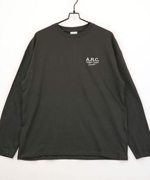 【GROOVY STORE】ワイドシルエット刺繍ロングスリーブTシャツ