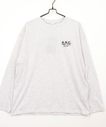 【GROOVY STORE】ワイドシルエット刺繍ロングスリーブTシャツ