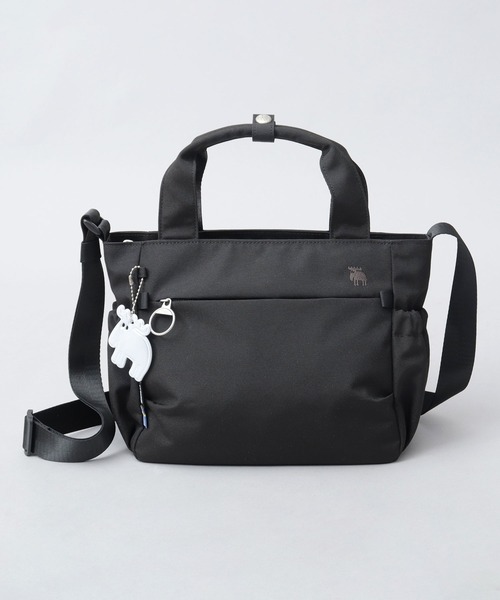 moz(モズ)の「軽量 撥水 ポリエステル 2WAY ショルダー ハンドトートバッグ B5サイズ対応(トートバッグ・レディース・ブラック/ブルー/オフホワイト・FREE)」の19枚目の写真
