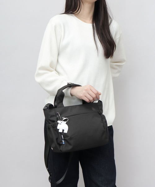 moz(モズ)の「軽量 撥水 ポリエステル 2WAY ショルダー ハンドトートバッグ B5サイズ対応(トートバッグ・レディース・ブラック/ブルー/オフホワイト・FREE)」の13枚目の写真