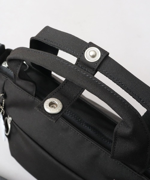 moz(モズ)の「軽量 撥水 ポリエステル 2WAY ショルダー ハンドトートバッグ B5サイズ対応(トートバッグ・レディース・ブラック/ブルー/オフホワイト・FREE)」の14枚目の写真