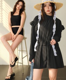 【お買い得】大人気！ラッシュ3点セット 楽天市場】レディース 水着 3点セット（柄ライン）の通販