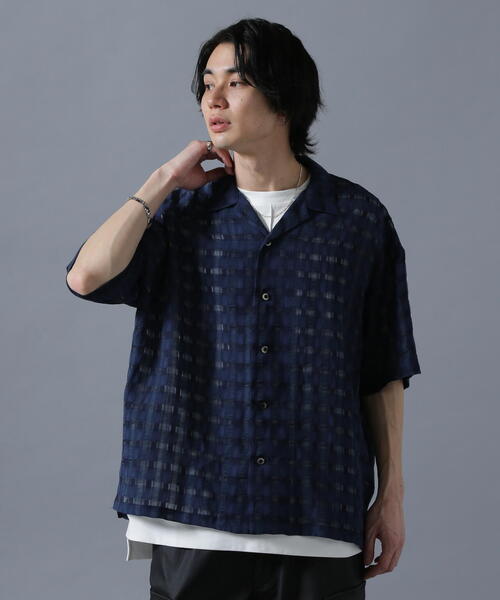セール】DankeSchon/ダンケシェーン/SIZZLE CHECK S/S SHIRTS