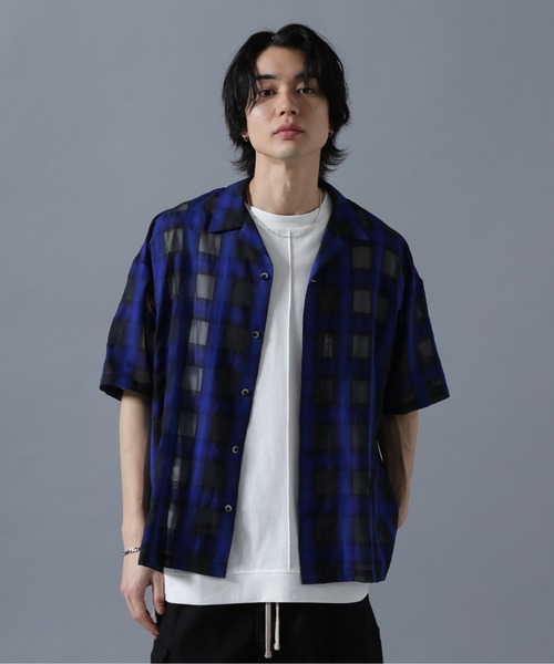 セール】DankeSchon/ダンケシェーン/SIZZLE CHECK S/S SHIRTS（シャツ