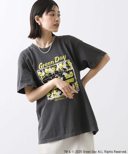 GOOD ROCK SPEED（グッドロックスピード）の「ＧｒｅｅｎＤＡＹフォトＴ（Tシャツ/カットソー・レディース・チャコールグレー・FREE）」の14枚目の写真