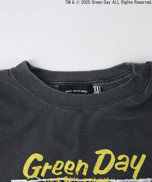 GOOD ROCK SPEED（グッドロックスピード）の「ＧｒｅｅｎＤＡＹフォトＴ（Tシャツ/カットソー・レディース・チャコールグレー・FREE）」の4枚目の写真