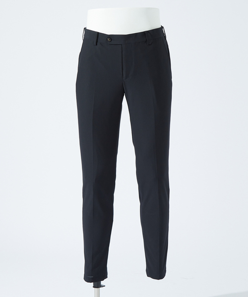 DESIGNWORKS（デザインワークス）の「【セットアップ対応】フェザートリコット メッシュ パンツ / ウォッシャブル / ストレッチ（スラックス・メンズ・ストライプ/ライトグレー/ダークネイビー・44/46/48/50/52）」の21枚目の写真