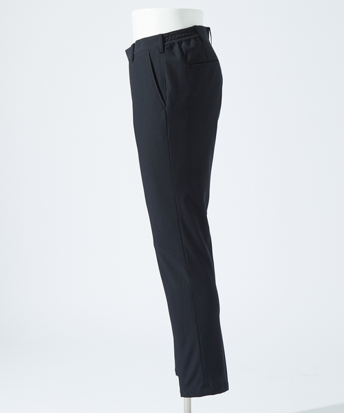 DESIGNWORKS（デザインワークス）の「【セットアップ対応】フェザートリコット メッシュ パンツ / ウォッシャブル / ストレッチ（スラックス・メンズ・ストライプ/ライトグレー/ダークネイビー・44/46/48/50/52）」の22枚目の写真