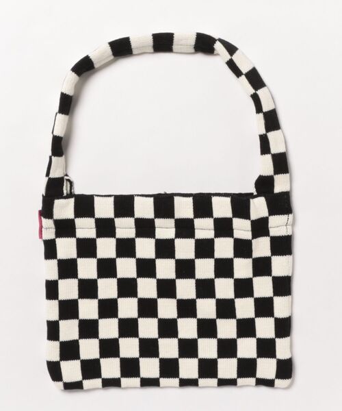 September(セプテンバー)の「/SEPTEMBER(セプテンバー)/knit bag(ショルダーバッグ・レディース・グリーン系その他/レッド系/ブラック系・FREE)」の2枚目の写真