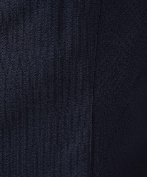 MK MICHEL KLEIN HOMME （エムケーミッシェルクランオム）の「【洗える / セットアップ対応】エコサッカーコンバーティブルジャケット（テーラードジャケット・メンズ・ネイビー/アイボリー/ブラック・46/48/51/44）」の21枚目の写真