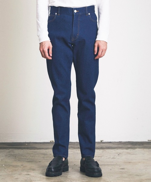 Magine（マージン）の「スリムテーパードデニム（デニムパンツ・メンズ・ブラック/ワンウォッシュ・マルチサイズ）」の21枚目の写真
