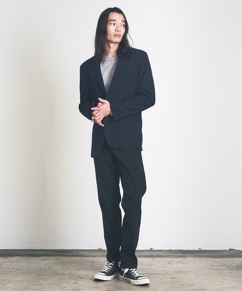 Magine（マージン）の「スリムテーパードデニム（デニムパンツ・メンズ・ブラック/ワンウォッシュ・マルチサイズ）」の14枚目の写真