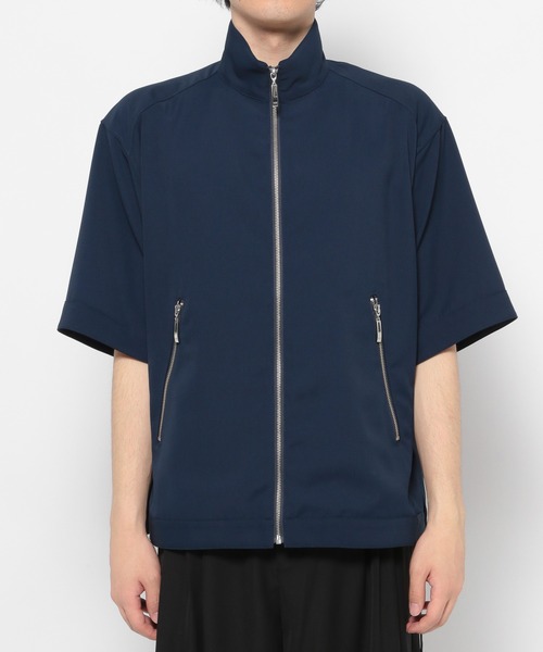 HARE（ハレ）の「スタンドZIPシャツブルゾン(HARE)（ブルゾン・メンズ・ブラック/パープル/グレー/グリーン/ブルー・FREE）」の17枚目の写真