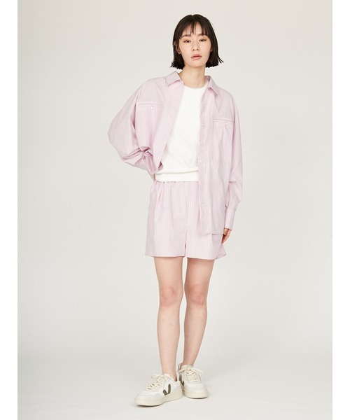 emmi(エミ)の「カップ付きアメスリタンクトップ(Tシャツ/カットソー・レディース・ホワイト/ライトグレー/ブラック・FREE)」の14枚目の写真