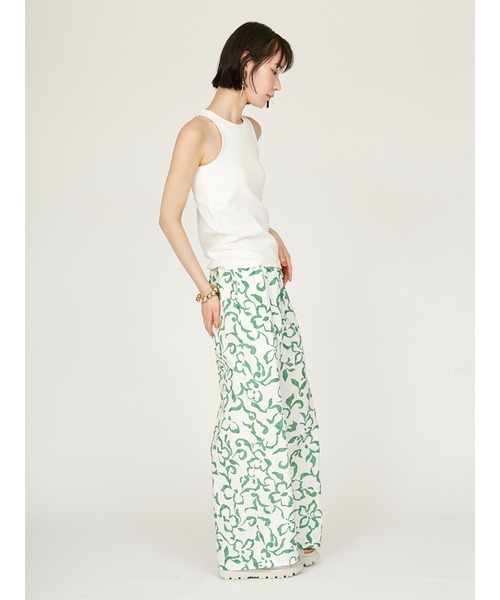 emmi(エミ)の「カップ付きアメスリタンクトップ(Tシャツ/カットソー・レディース・ホワイト/ライトグレー/ブラック・FREE)」の19枚目の写真