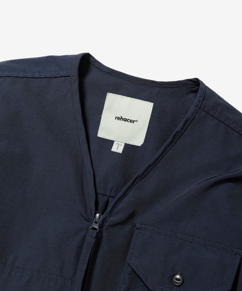 rehacer（レアセル）の「rehacer : Boy Scouts Shirt Jacket / ボーイスカウト シャツジャケット（シャツ/ブラウス・メンズ・ネイビー/ブラック・X-LARGE/LARGE/MEDIUM/SMALL）」の11枚目の写真