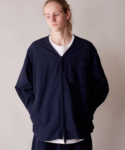 rehacer（レアセル）の「rehacer : Boy Scouts Shirt Jacket / ボーイスカウト シャツジャケット（シャツ/ブラウス・メンズ・ネイビー/ブラック・X-LARGE/LARGE/MEDIUM/SMALL）」の3枚目の写真