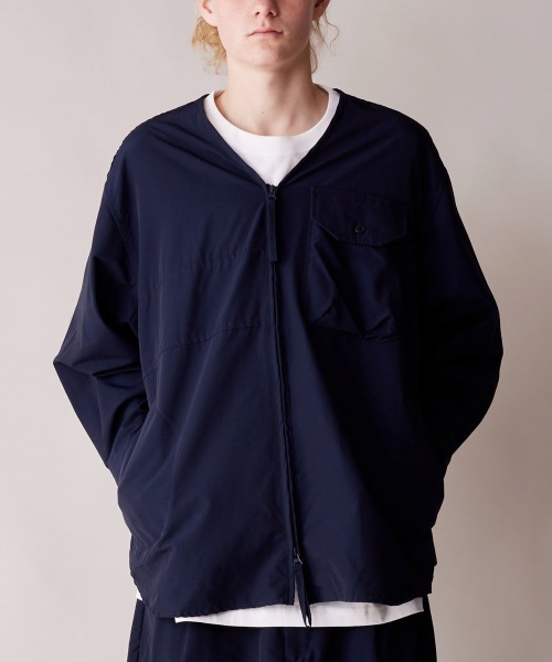 rehacer（レアセル）の「rehacer : Boy Scouts Shirt Jacket / ボーイスカウト シャツジャケット（シャツ/ブラウス・メンズ・ネイビー/ブラック・X-LARGE/LARGE/MEDIUM/SMALL）」の6枚目の写真