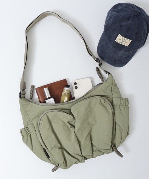 WILD THINGS PUFF MINI SHOULDER BAG ナイロンボンディング ミニ