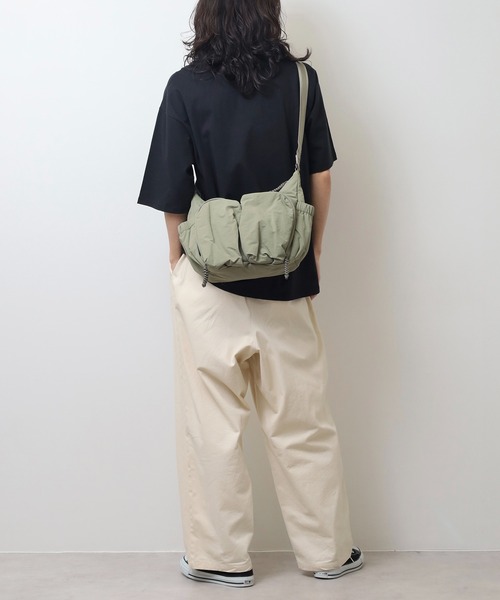 WILD THINGS PUFF MINI SHOULDER BAG ナイロンボンディング ミニ