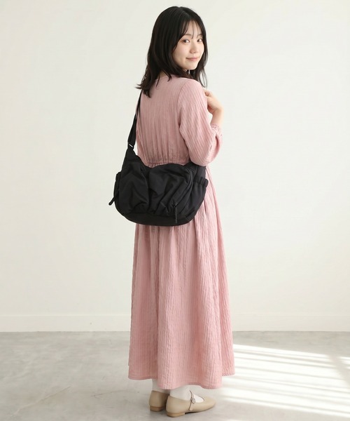 WILD THINGS（ワイルドシングス）の「WILD THINGS PUFF MINI SHOULDER BAG ナイロンボンディング ミニショルダーバッグ（ショルダーバッグ・メンズ・カーキ/ブラック/グレー・FREE）」の12枚目の写真