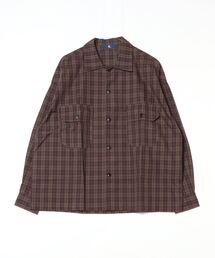 R. : Loose Check Box L/S Shirt