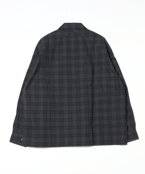 rehacer（レアセル）の「R. : Loose Check Box L/S Shirt（シャツ/ブラウス・メンズ・ブラウン/ネイビー・MEDIUM/LARGE）」の3枚目の写真