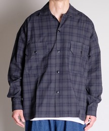 R. : Loose Check Box L/S Shirt