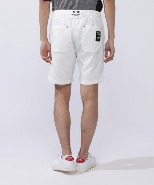 【新品タグ付】マスターバニー ハーフパンツ　ショートパンツ　M ホワイト MASTER BUNNY EDITION 【PREMIUM SALE 30%OFF】マスターバニーby