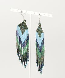 TIME WILL TELL WORKS - TRIBAL FEATHER EARRING