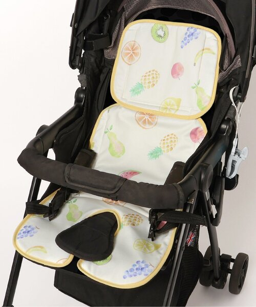 BREEZE(ブリーズ)の「ひんやりベビーカーシート(ベビーカー/ベビーカー用品・キッズ・ミント/イエロー/ピンク/ブルー・FREE)」の3枚目の写真
