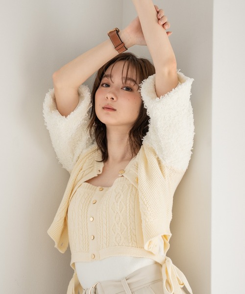mideal(マイディール)の「mideal original nuance bangle / midealオリジナルニュアンスバングル(バングル/リストバンド・レディース・ダークブラウン/ブラウン・FREE)」の3枚目の写真
