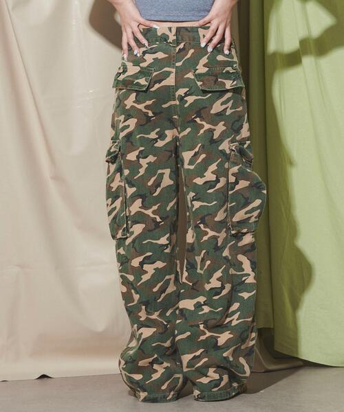 dispark(ディスパーク)の「DISPARK/ダメージカモフラカーゴパンツ(カーゴパンツ・レディース・その他1・MEDIUM/SMALL)」の9枚目の写真