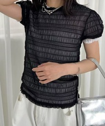 シアーシャーリングトップス