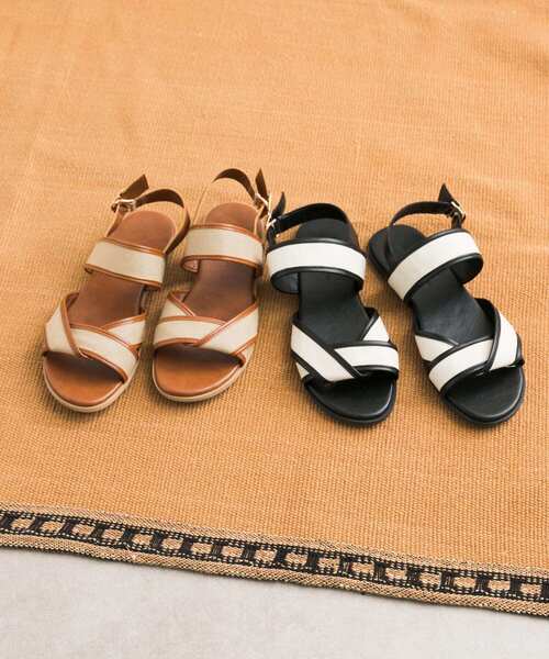 URBAN RESEARCH DOORS（アーバンリサーチドアーズ）の「パイピングサンダル（サンダル・レディース・ベージュ系その他/ホワイト系その他・38/36/37）」の7枚目の写真