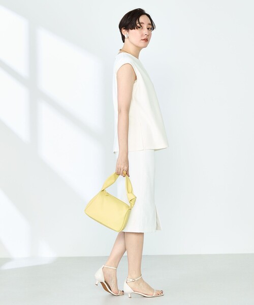 NOLLEY’S Sophi(ノーリーズソフィ)の「《セットアップ対応》マルチファンクションキーネックプルオーバーカットソー(Tシャツ/カットソー・レディース・ブラック/オフホワイト・38)」の11枚目の写真