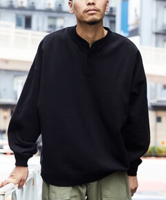 CELERI ロングスリーブ プルオーバー（スウェット）｜Deuxieme