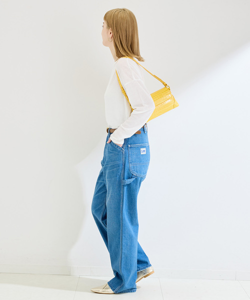 B.C STOCK(ベーセーストック)の「《追加》ウォッシャブル / スラブシアーロンTEE(Tシャツ/カットソー・レディース・ブラック/ブルー/イエロー/ホワイト・FREE)」の21枚目の写真