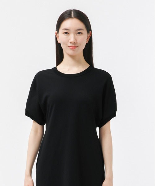 MIGARU Light Knit Women's Short Sleeve Tunic（ワンピース