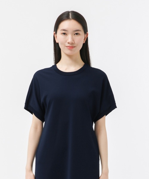 MIGARU Light Knit Women's Short Sleeve Tunic（ワンピース