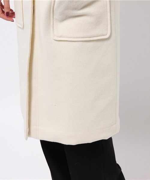 SHIPS for women(シップスフォーウィメン)の「フード中綿ロングコート◇(その他アウター・レディース・ホワイト/グレー/ネイビー・ONE SIZE)」の19枚目の写真