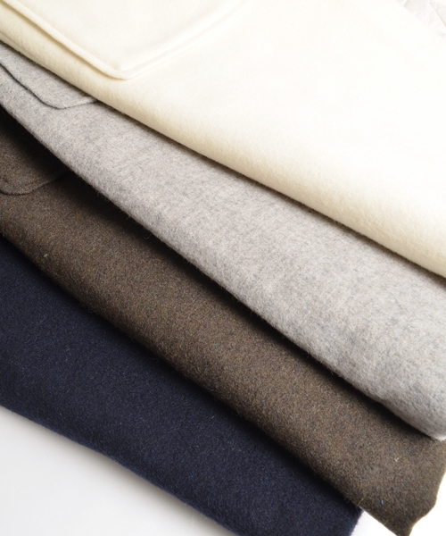 SHIPS for women(シップスフォーウィメン)の「フード中綿ロングコート◇(その他アウター・レディース・ホワイト/グレー/ネイビー・ONE SIZE)」の6枚目の写真